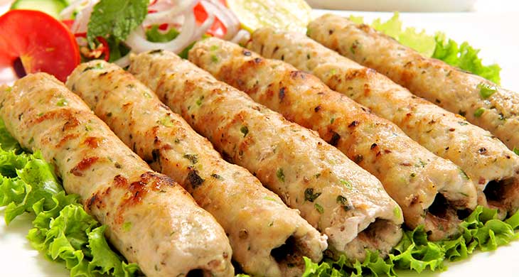 Murgh Gelafi Seekh