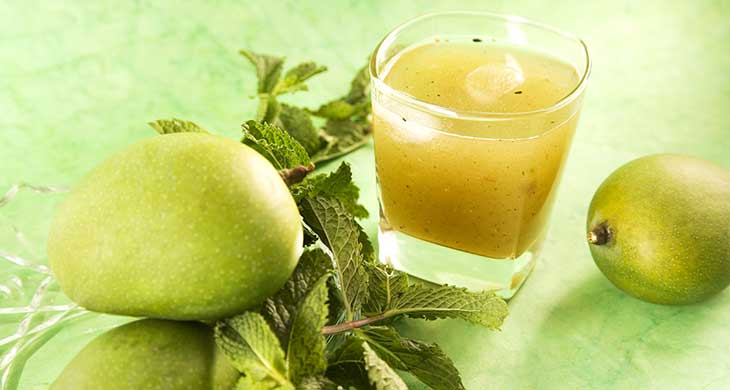 Aam aur Pudina Panna