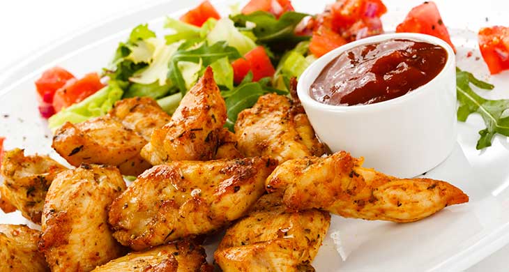 Spiced Pan-fried Chicken