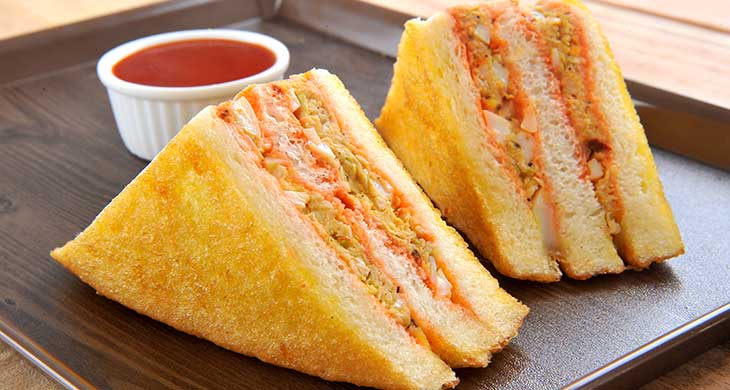 Mediterranean Vegetable Sandwich