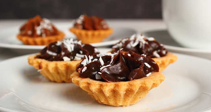 Chocolate and Cardamom Tart