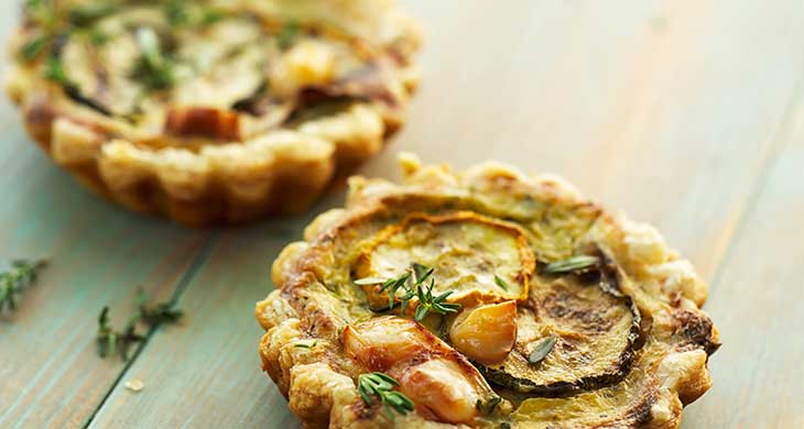 Courgette Quiche