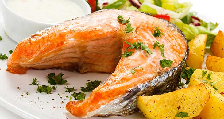 Salmon and Avocado Salad