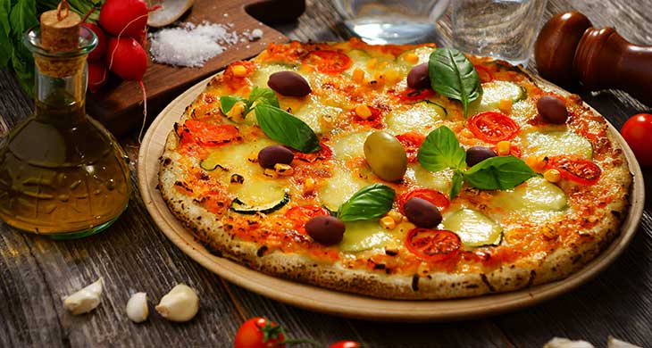 Thin Crust Pizza
