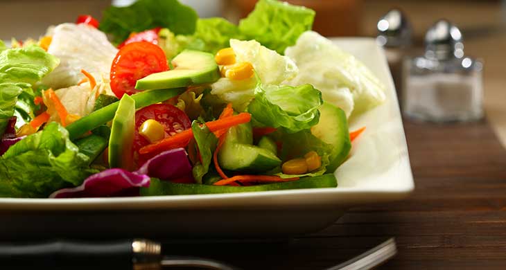 Vegetables in Honey Mustard Dressing