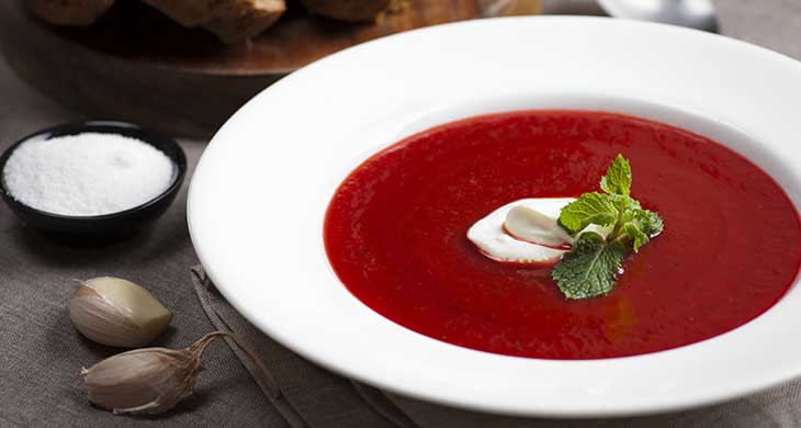 Beetroot & Yogurt Soup