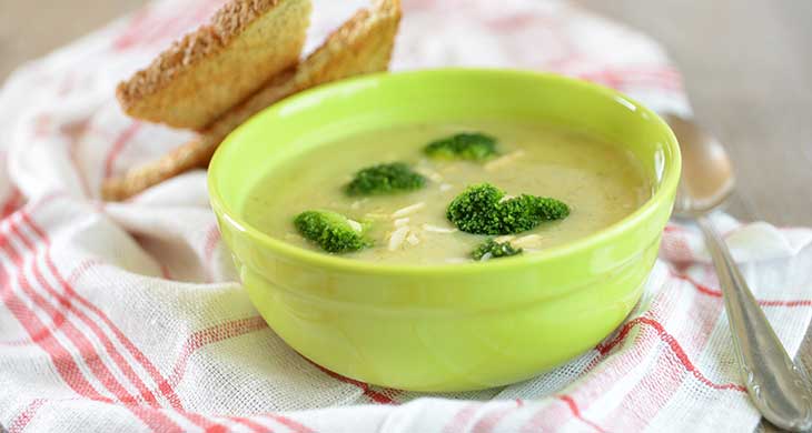 Almond & Broccoli Cream Soup