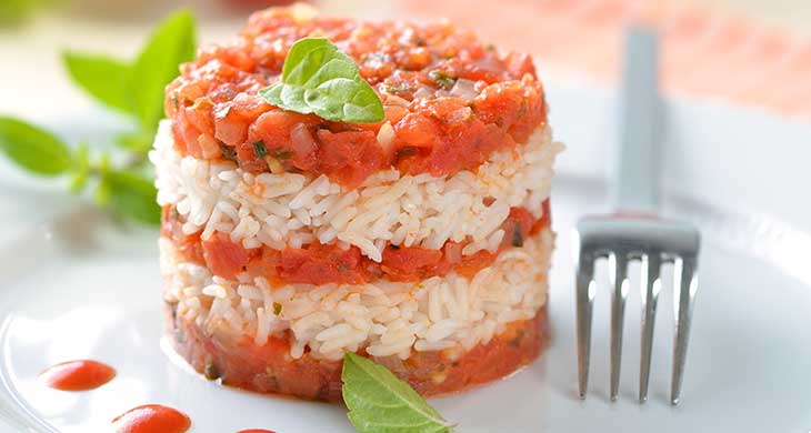 Risotto with Tomato Ragu