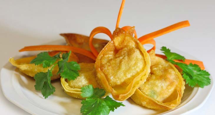 Steamed Wontons