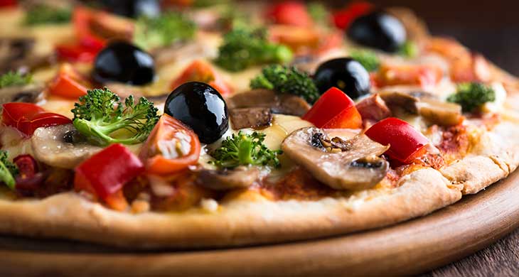 Mushroom Pizza