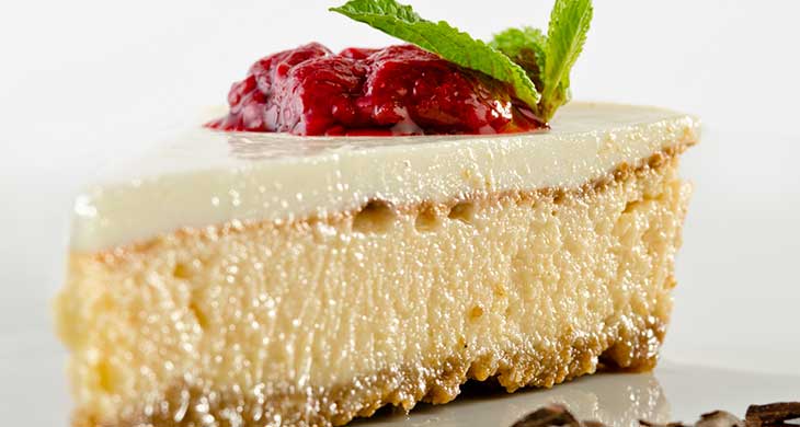 Baked Raspberry Cheese Cake