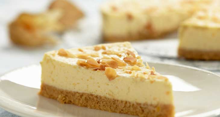 Baked Lemon Cheese Cake