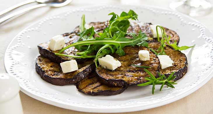 Grilled Aubergine (Eggplant)