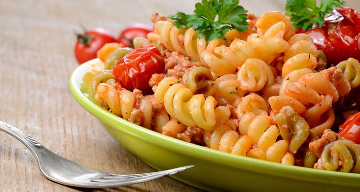 Pasta with Bolognese Sauce