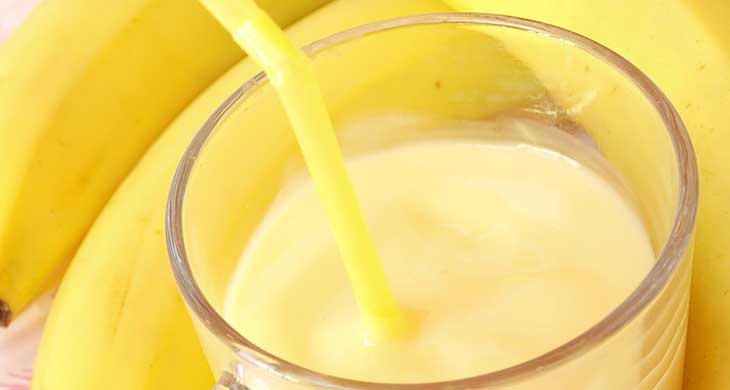 Banana, Cream and Chocolate Peanut Smoothie