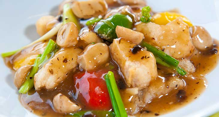 Steamed Sweet and Sour Fish