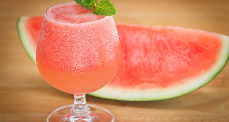 Watermelon and Mint Granita