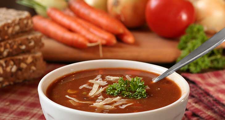 Vegetable and Turkey Soup