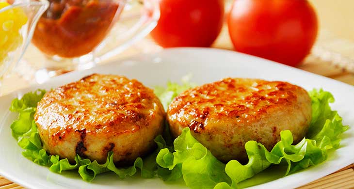 Halibut Cutlets with Lemon Butter
