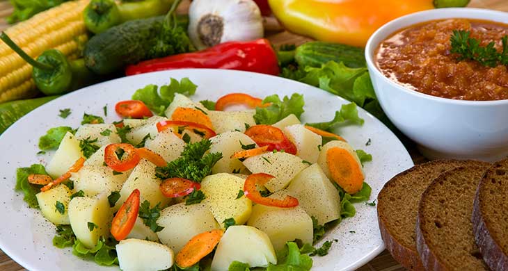 Spicy Potato Salad