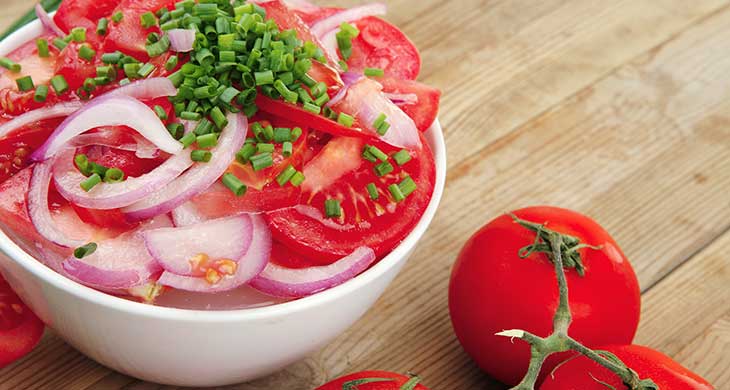 Tomato and Red Onion Salad