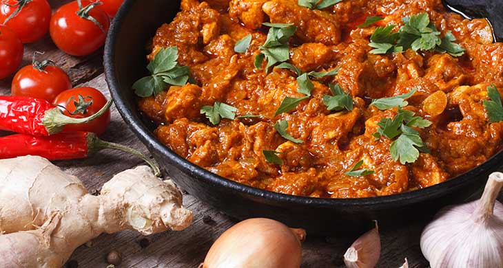 Chicken and Tomato Balti