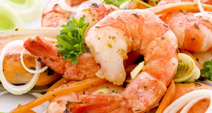 Karahi Prawns and Fenugreek