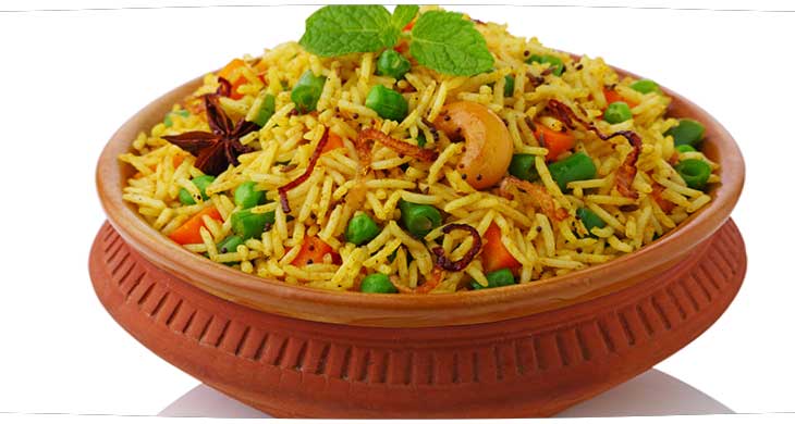 Udupi Vegetable Biryani