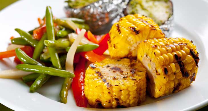 Spiced Barbecued Corn on the Cob