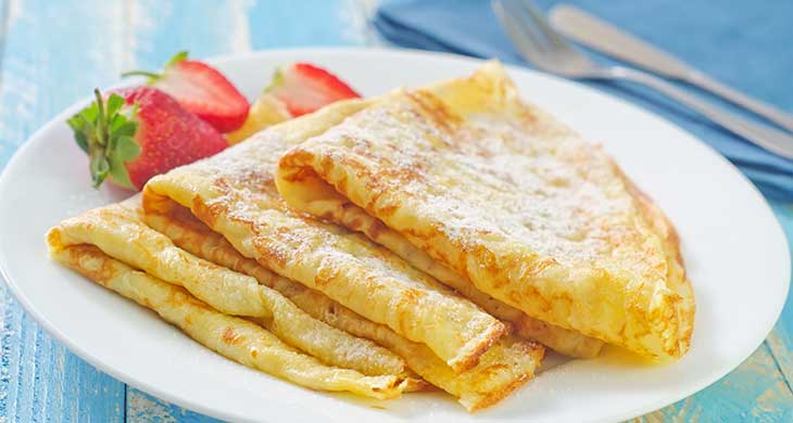 Sweet Rice Flour Pancakes