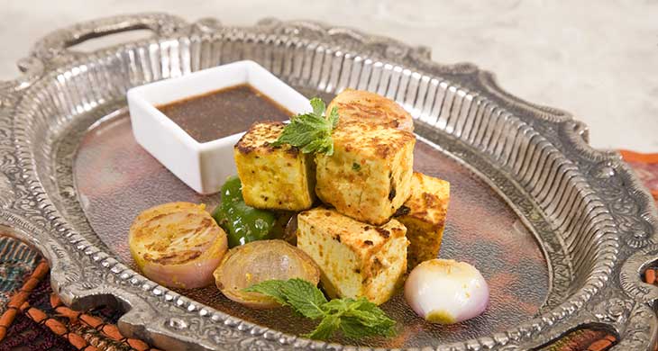 Quick Stir Fried Paneer