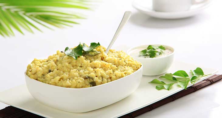 Rice Pongal (Ven Pongal)