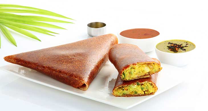 Semolina Masala Dosa
