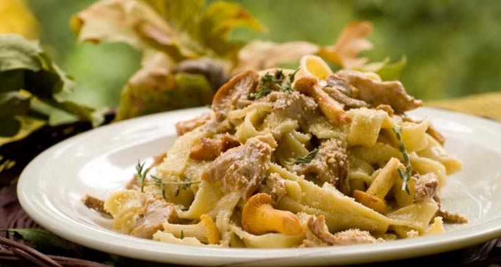 Tagliatelle with Octopus