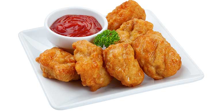 Cumin Scented Chicken Fritters