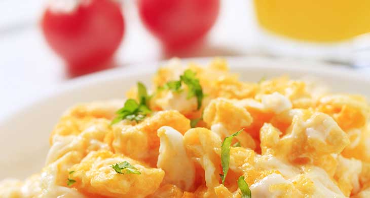 Spicy Masala Scrambled Eggs