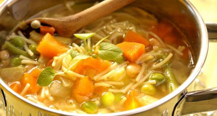 Sour Soup with Mixed Vegetables