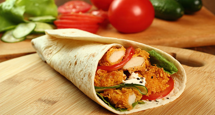 Chicken Kathi Rolls