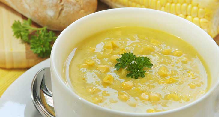 Sweetcorn and Egg Soup