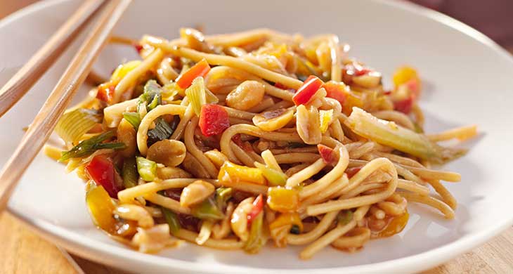 Fried Noodles with Vegetables