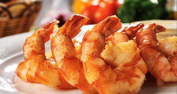 Spicy Butterflied Prawns