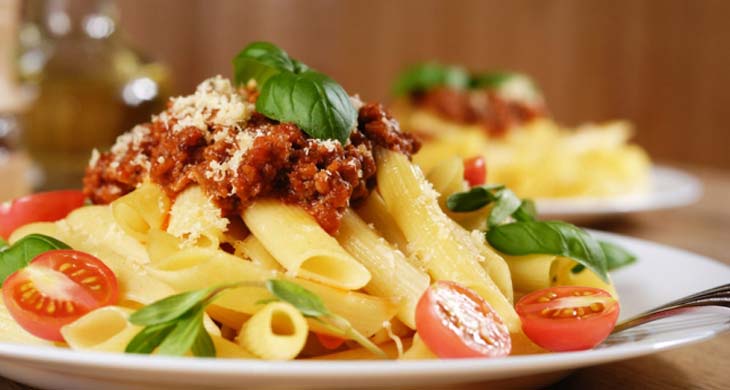 Rigatoni with Kidney Beans and Italian Sausage