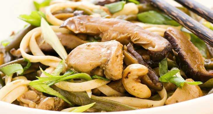 Phad Thai with Mung Bean Noodles