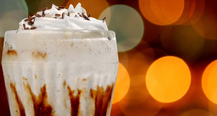 Vanilla Chocolate Twist Shake