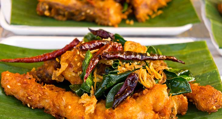 Spiced Fish Wrapped in Banana Leaf