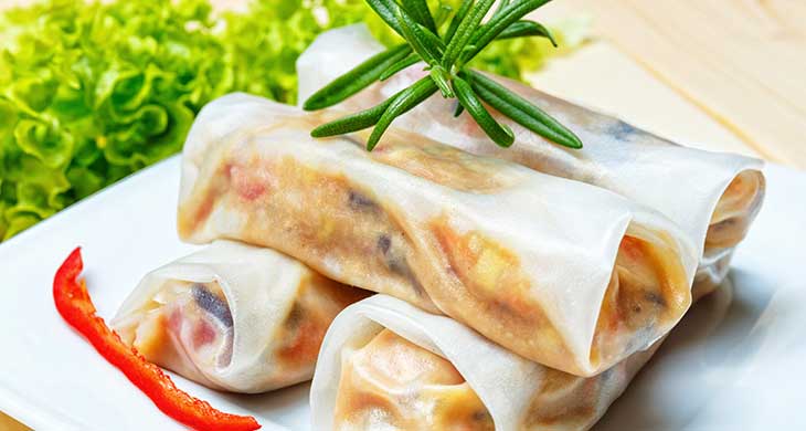 Vegetable Spring Rolls