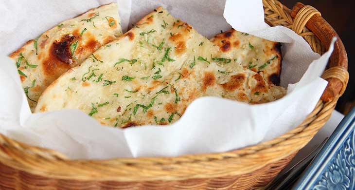 Chilli and Coriander Naan