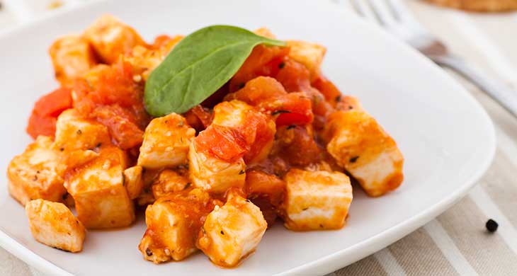 Sour Tofu and Tomato Curry