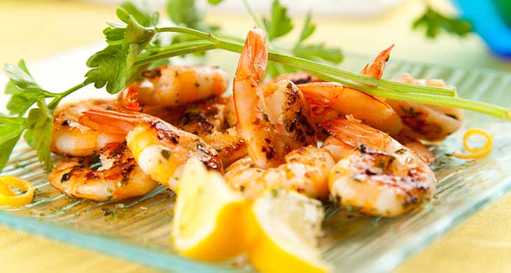 Prawn and Egg Salad