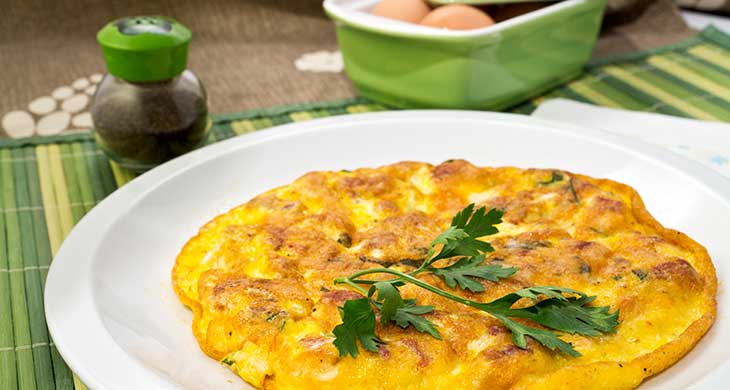 Sweet Persian Breakfast Omelette